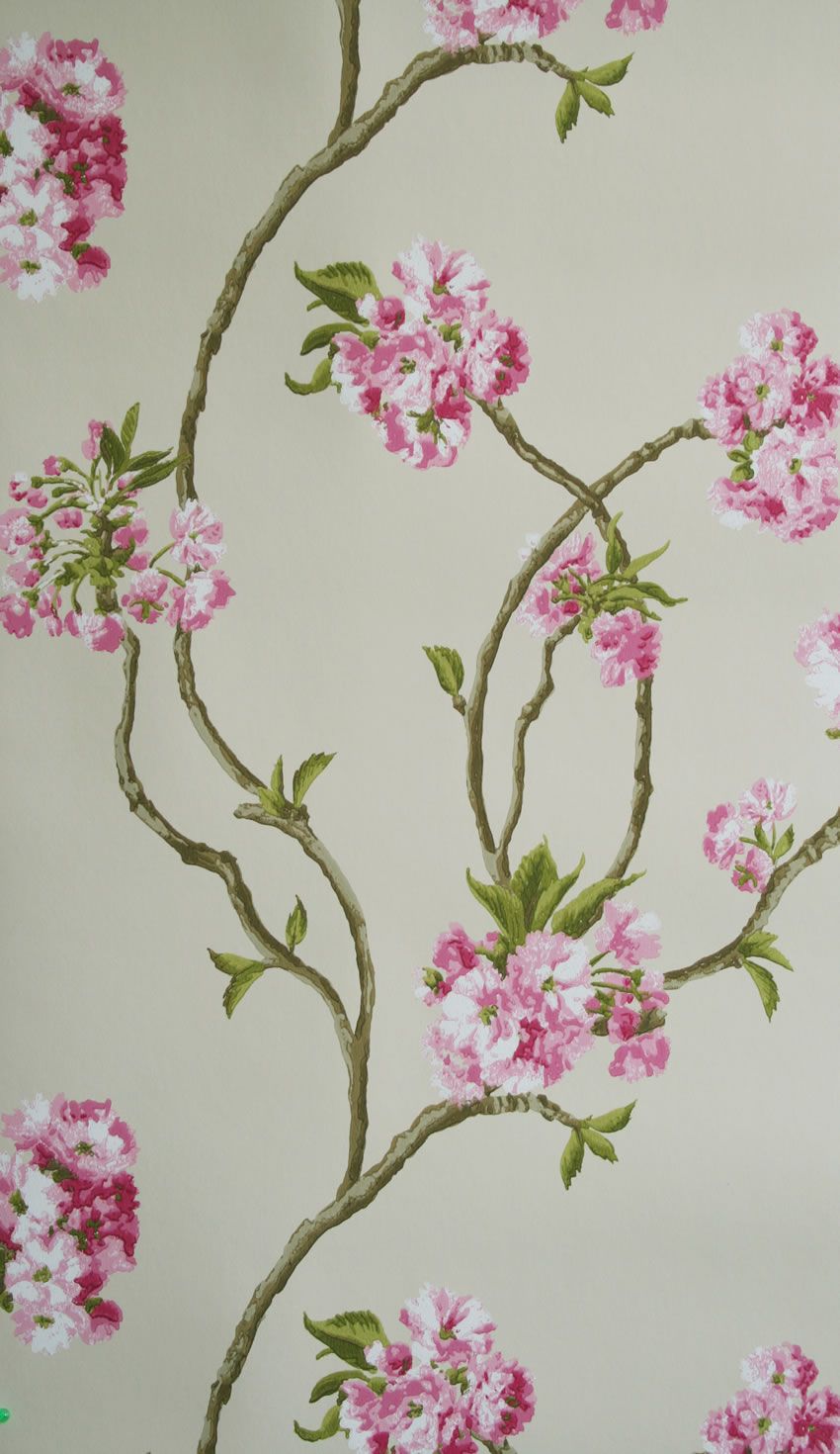 Nina Campbell Orchard Blossom 1 Wallpaper NCW4027-01