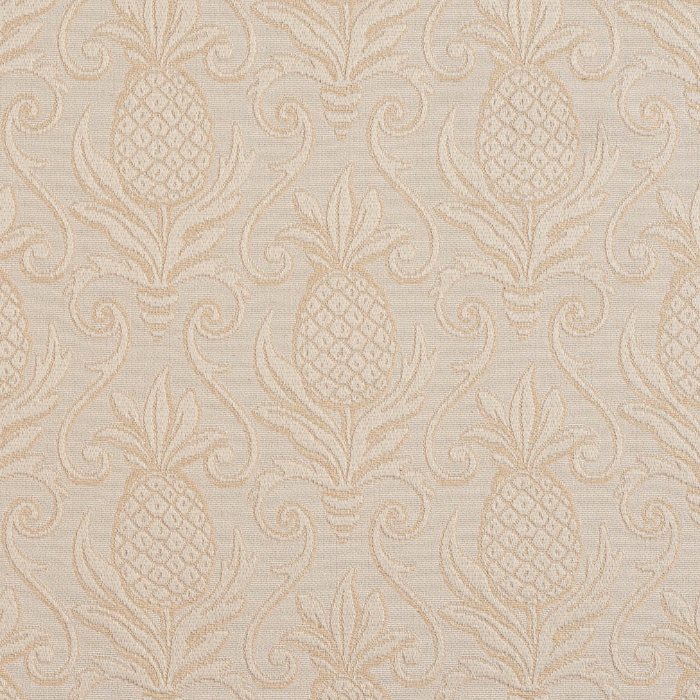 Charlotte Ivory/pineapple Fabric 5519