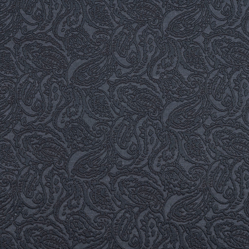 Charlotte Delft/paisley Fabric Sample 5574