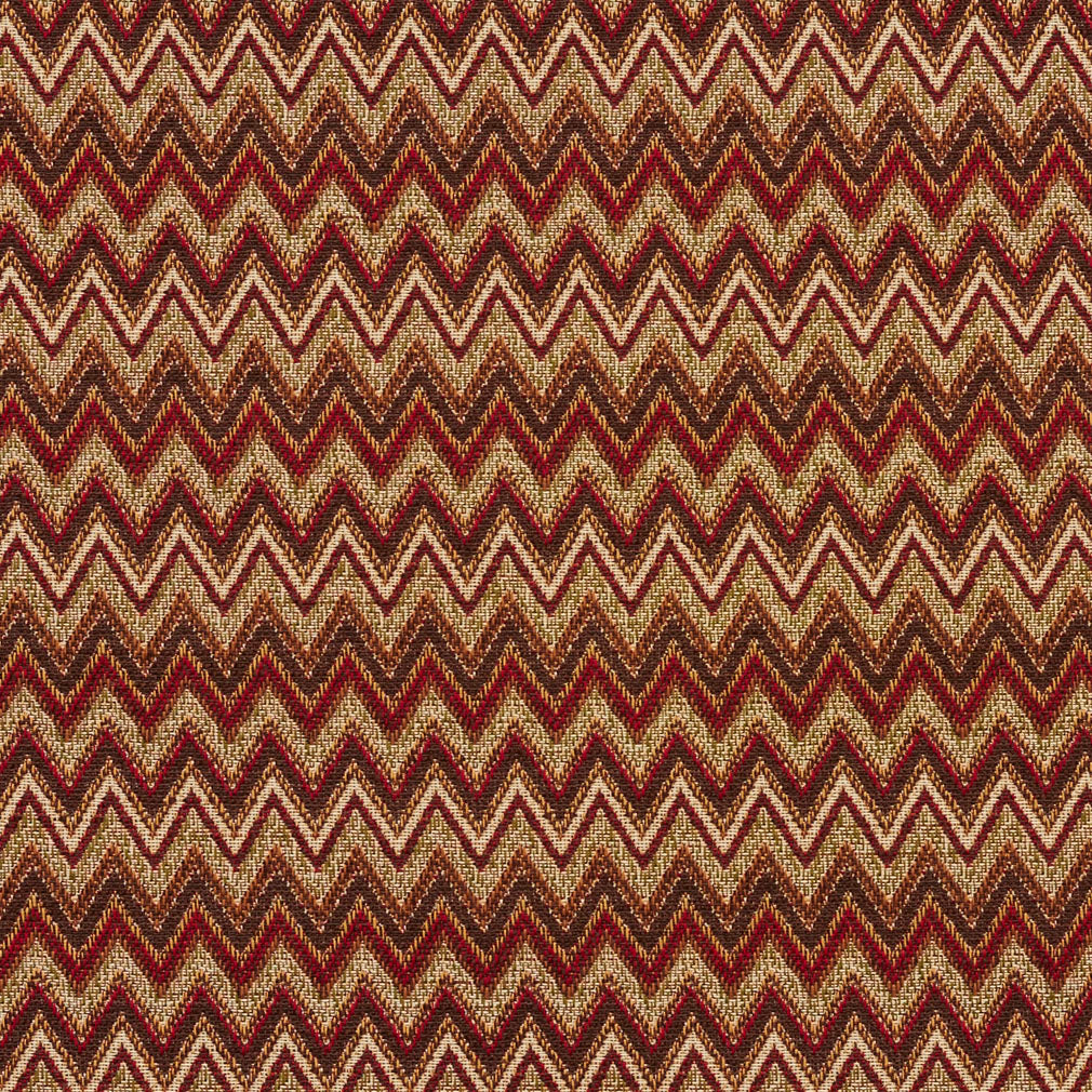 Charlotte Adobe Flame Fabric Sample 5722