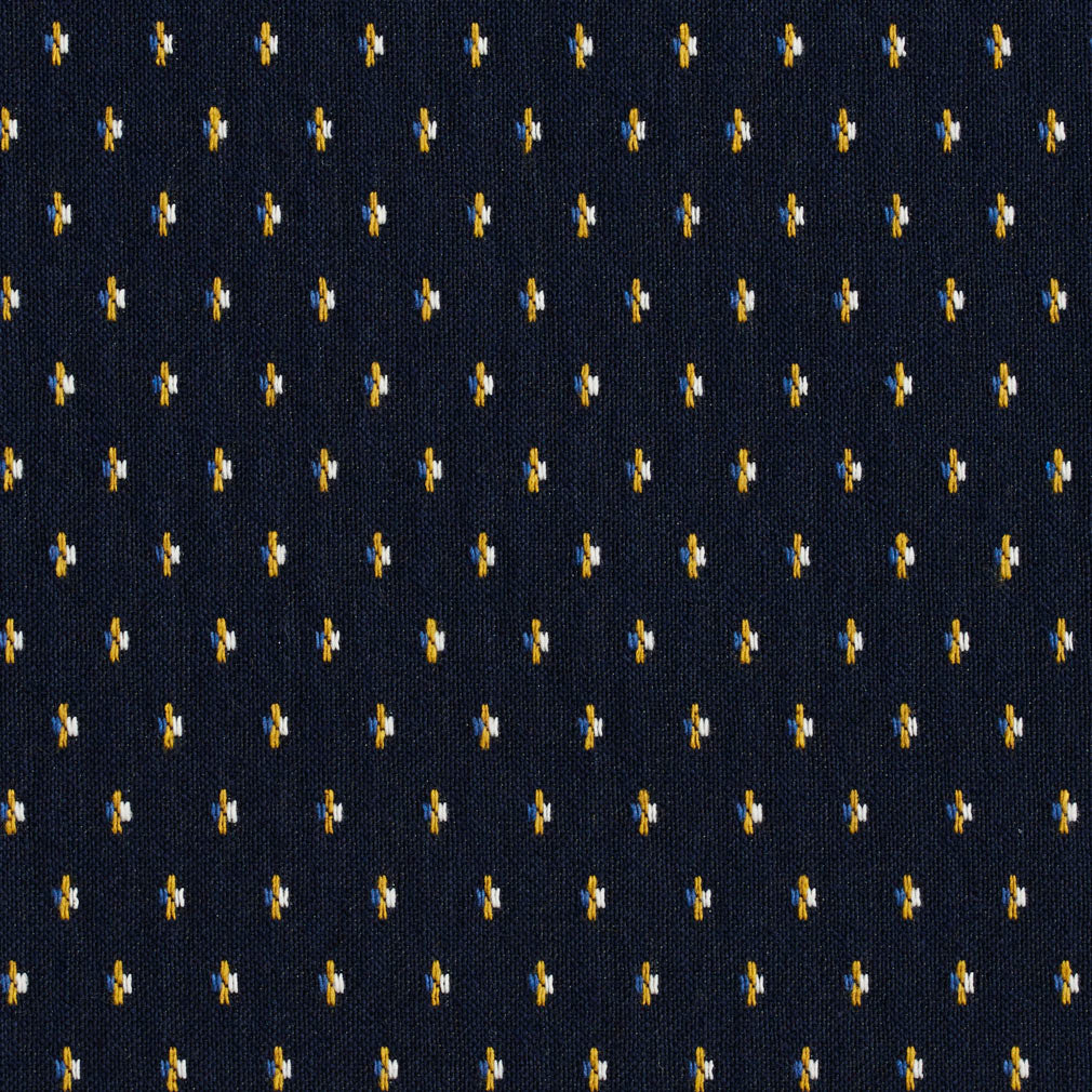 Charlotte Cobalt Dot Fabric Sample 5839