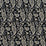 Charlotte Onyx Paisley Fabric Sample 5845