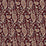 Charlotte Spice Paisley Fabric Sample 5846
