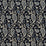 Charlotte Cobalt Paisley Fabric Sample 5849