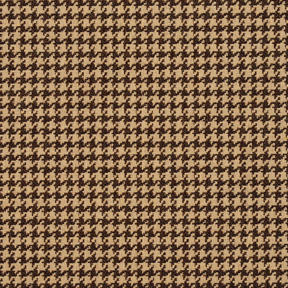 Charlotte Espresso Houndstooth Fabric 5857