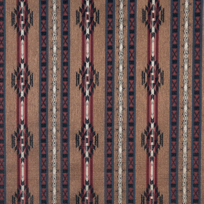 Charlotte Pottery Stripe Fabric Sample 6381