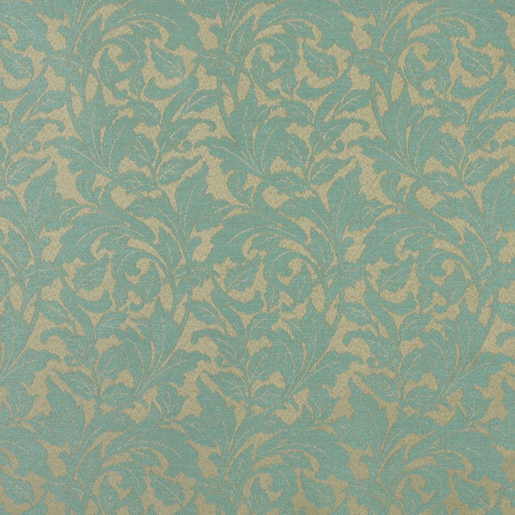 Charlotte Seafoam/leaf Fabric 6600