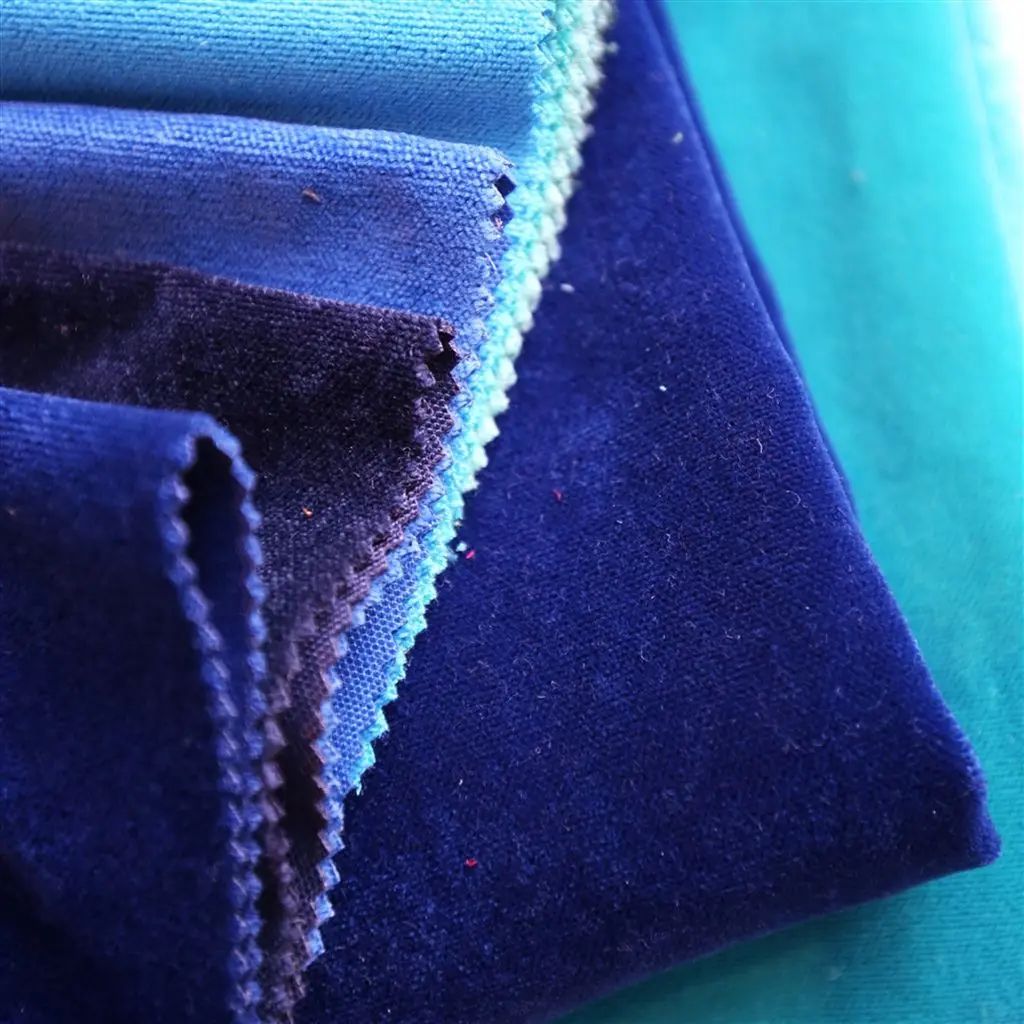 Designers Guild Arona Indigo Fabric FDG2533/04