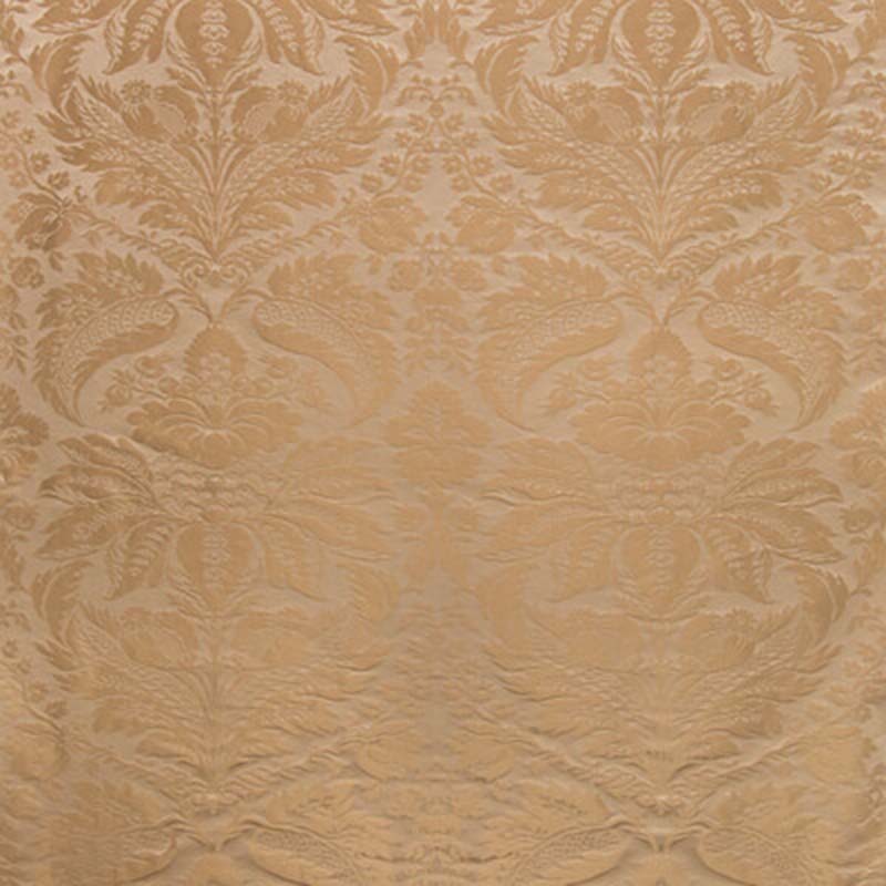 Brunschwig & Fils Damask Pierre Chestnut Fabric 8013188.606.0
