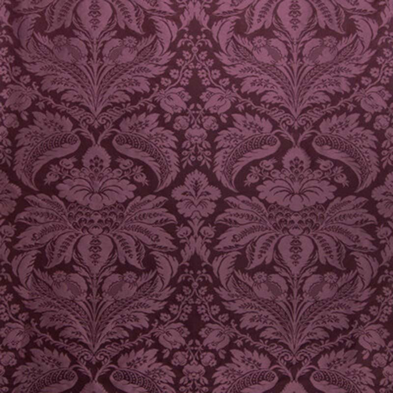 Brunschwig & Fils Damask Pierre Eggplant Fabric 8013188.909.0