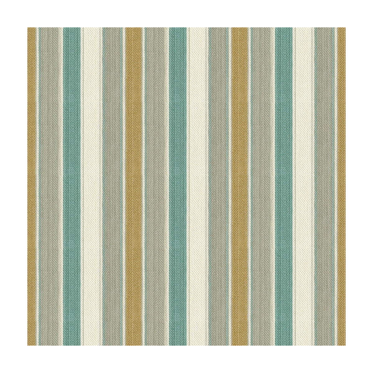 Brunschwig & Fils Santos Stripe Mist/Aqua Fabric 8015111.1115.0