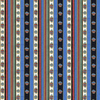 Brunschwig & Fils Rayure Moire Bleu Fabric 8015143.519.0