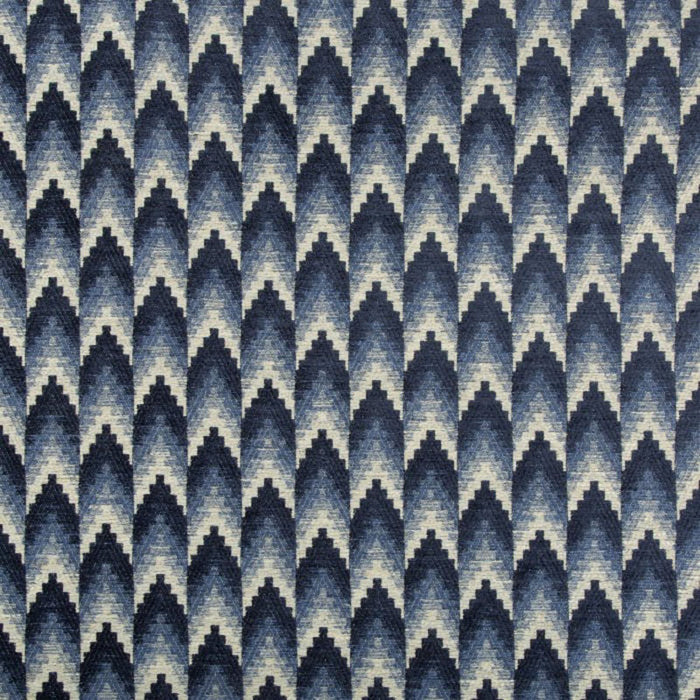 Brunschwig & Fils Ventron Woven Blue Fabric 8019118.5.0