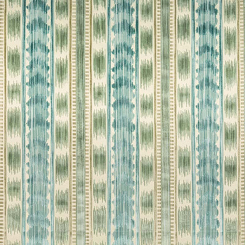Brunschwig & Fils Bayeaux Velvet Aqua Fabric 8020117.133.0