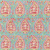 Brunschwig & Fils Rougier Print Aqua Fabric 8020130.137.0