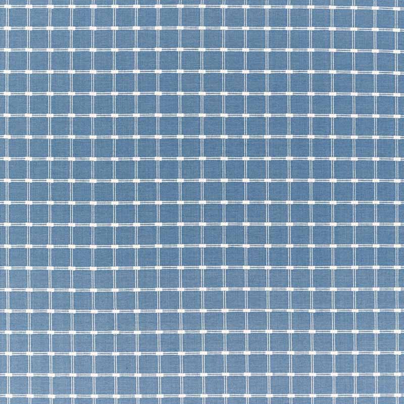 Brunschwig & Fils Lison Check Sky Fabric 8022116.115.0
