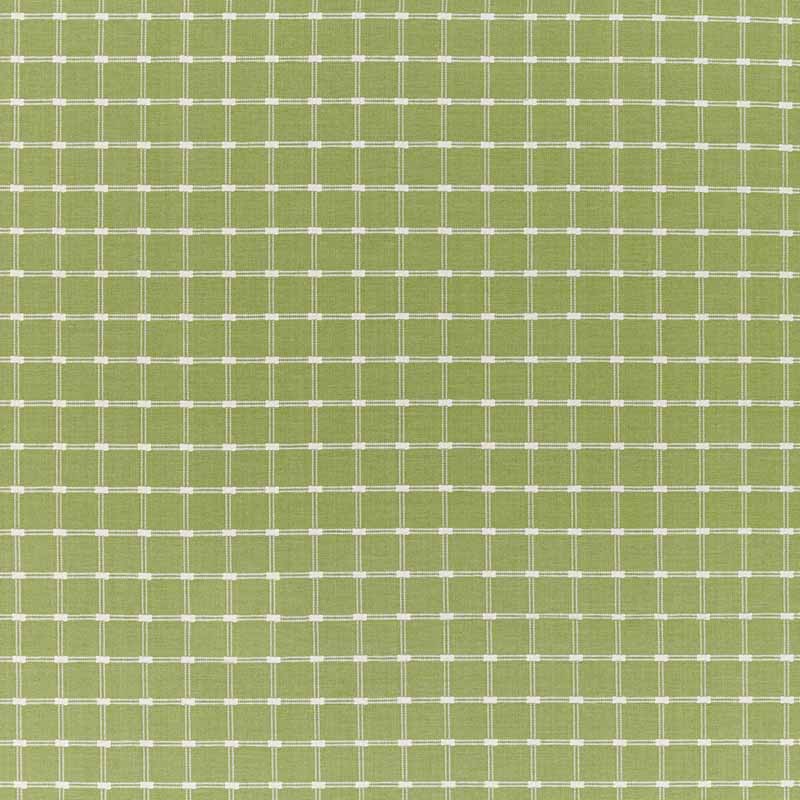 Brunschwig & Fils Lison Check Leaf Fabric 8022116.23.0