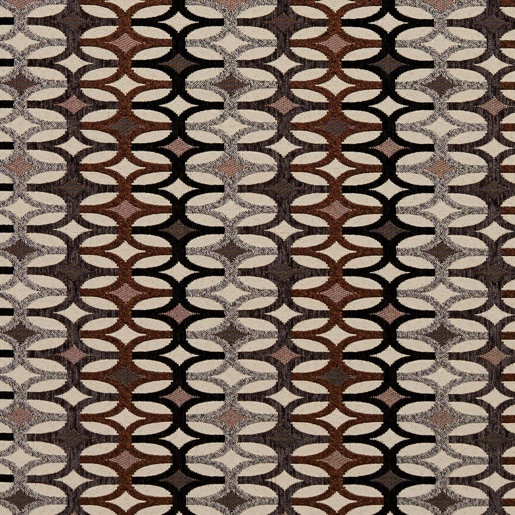 Charlotte Bronze/interlock Fabric Sample 8550
