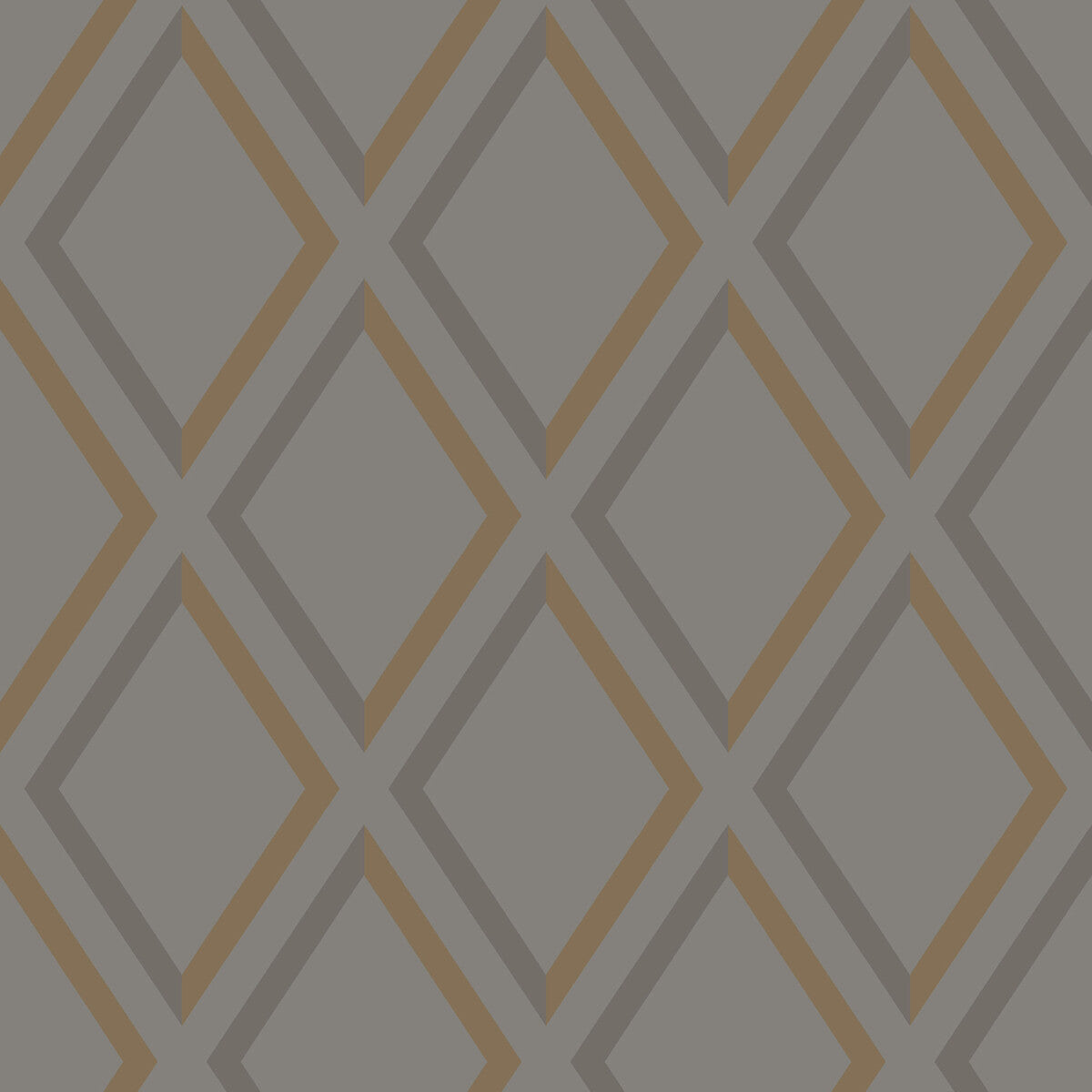 Cole & Son Pompeian Slate/Bronze Wallpaper 95/11062.CS.0