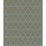 Cole & Son Hicks Hexagon Teal/Gold Wallpaper 95/3018.CS.0
