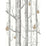 Cole & Son Woods & Pears Blk/Wht/Brnz Wallpaper 95/5027.CS.0
