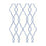 Cole & Son Parterre Cobalt Blue Wallpaper 99/2007.CS.0