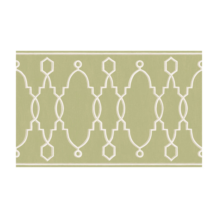 Cole & Son Parterre Border Leaf Green Wallpaper 99/3012.CS.0