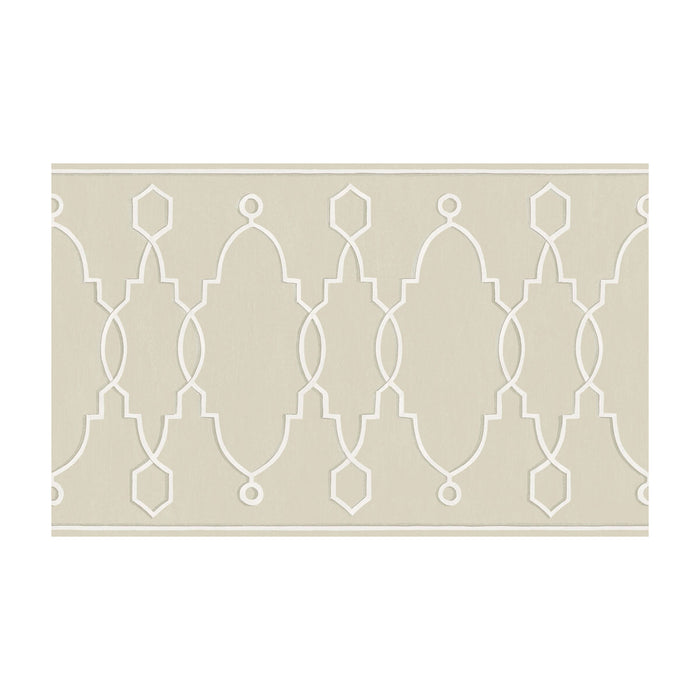 Cole & Son Parterre Border Stone Wallpaper 99/3016.CS.0
