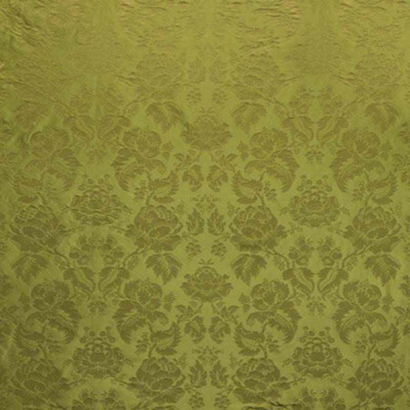 Brunschwig & Fils Moulins Damask Olive Fabric BR-81035.30.0