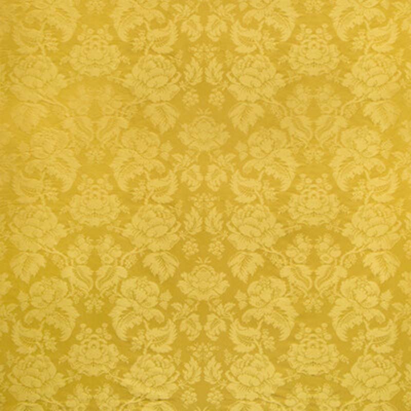 Brunschwig & Fils Moulins Damask Canary Fabric BR-81035.4.0