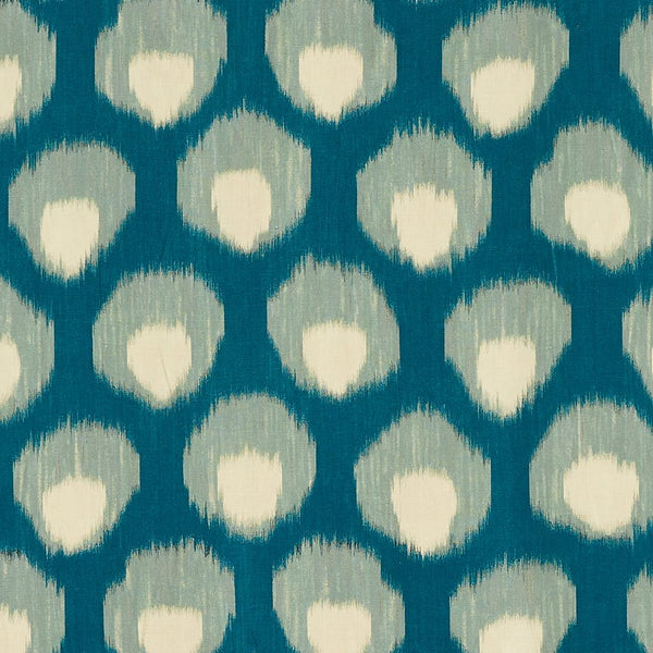 Peter Dunham Bukhara Blue/Blue Fabric 111BKH01