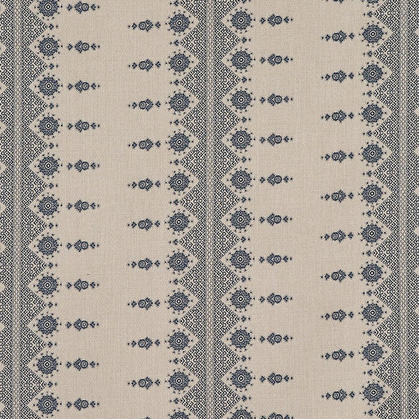Peter Dunham Carmania Indigo On Natural Fabric 131CRM06