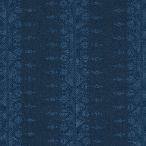 Peter Dunham Carmania Midnight On Indigo Fabric 131CRM08