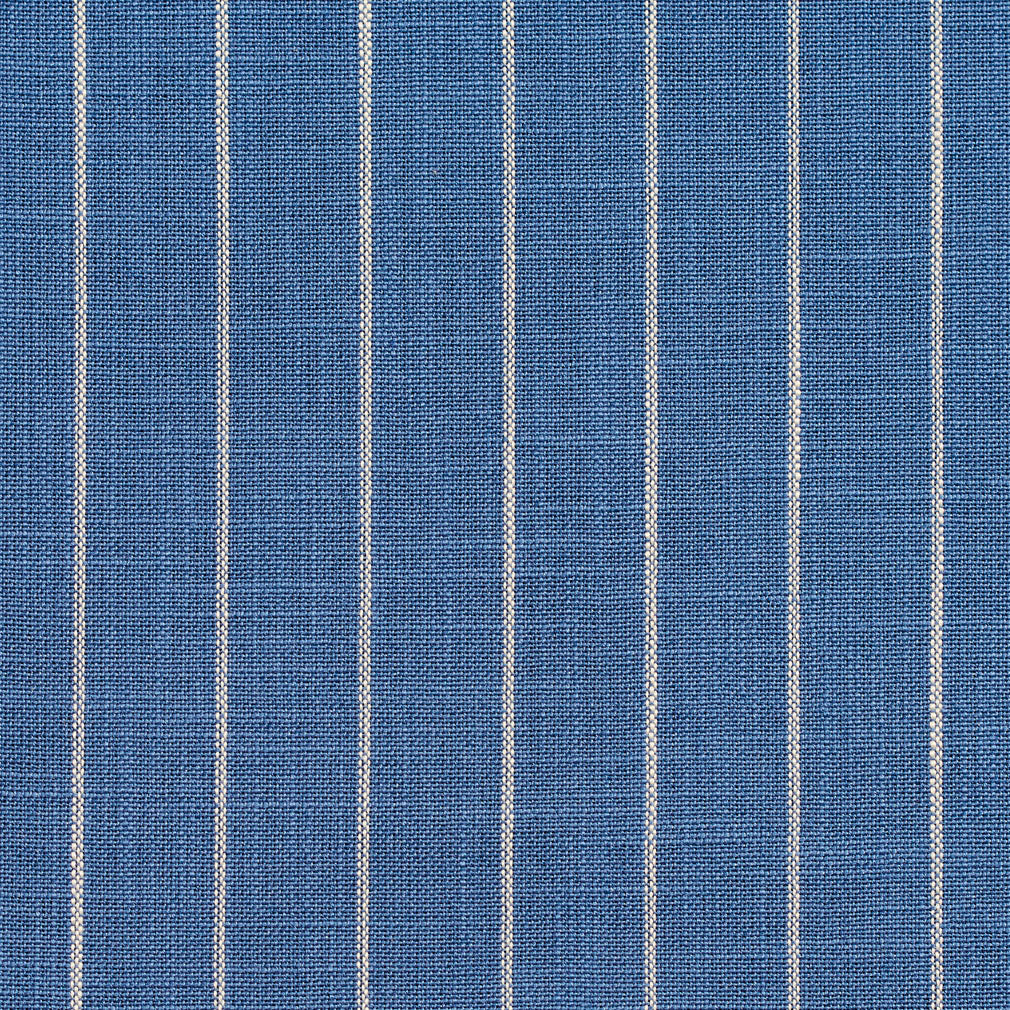 Charlotte Wedgewood Pinstripe Fabric Sample D109