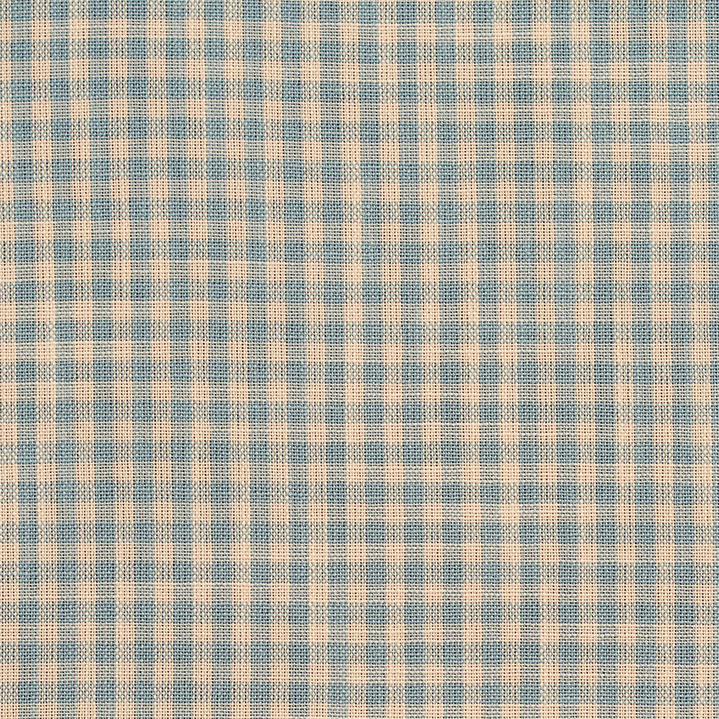 Charlotte Cornflower Gingham Fabric Sample D118