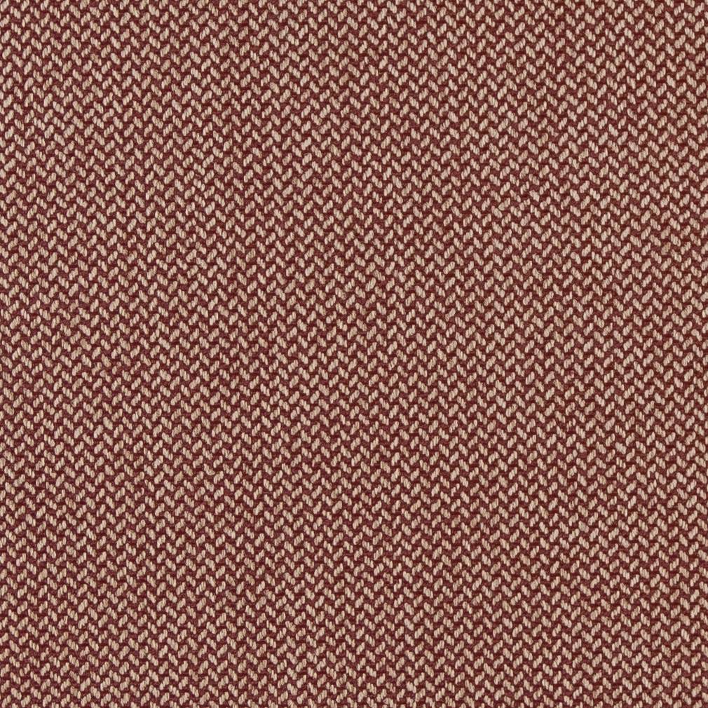 Charlotte Burgundy Herringbone Fabric Sample D1217