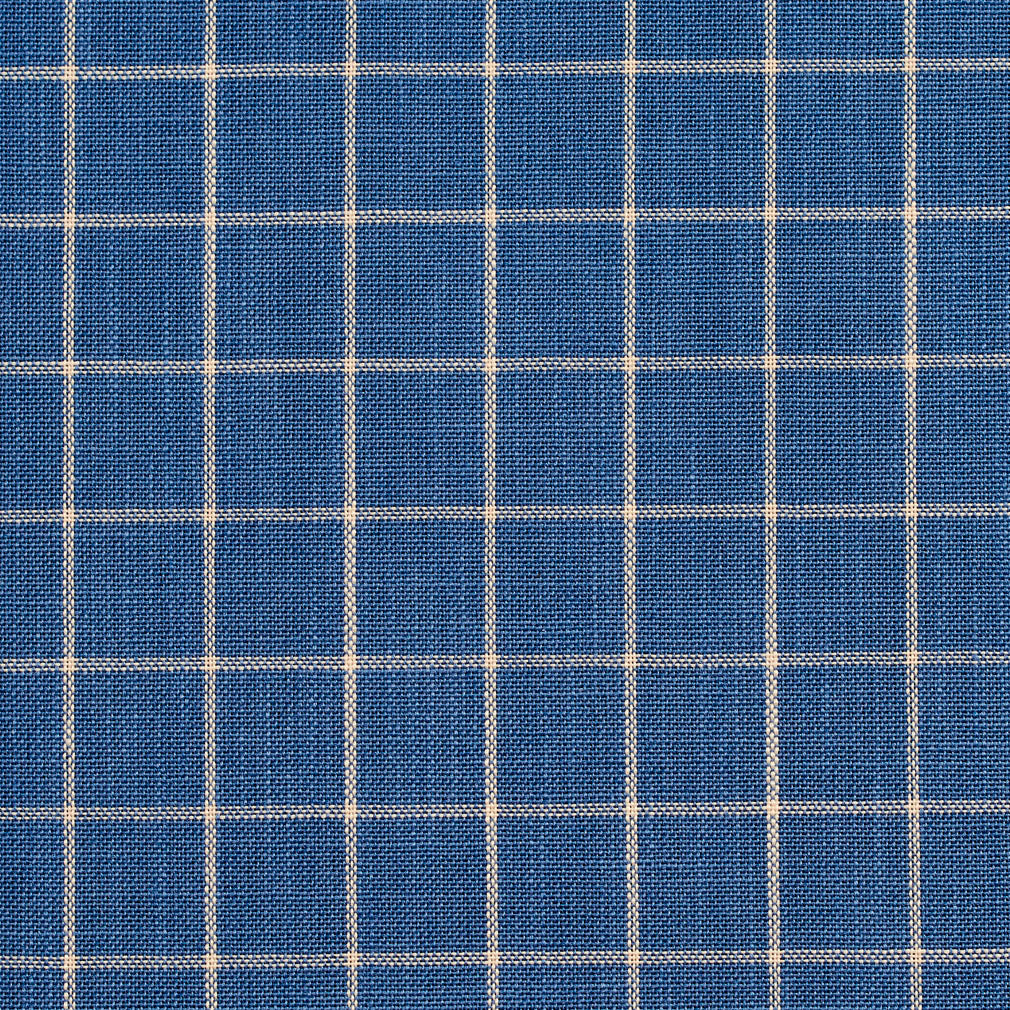 Charlotte Wedgewood Checkerboard Fabric D123