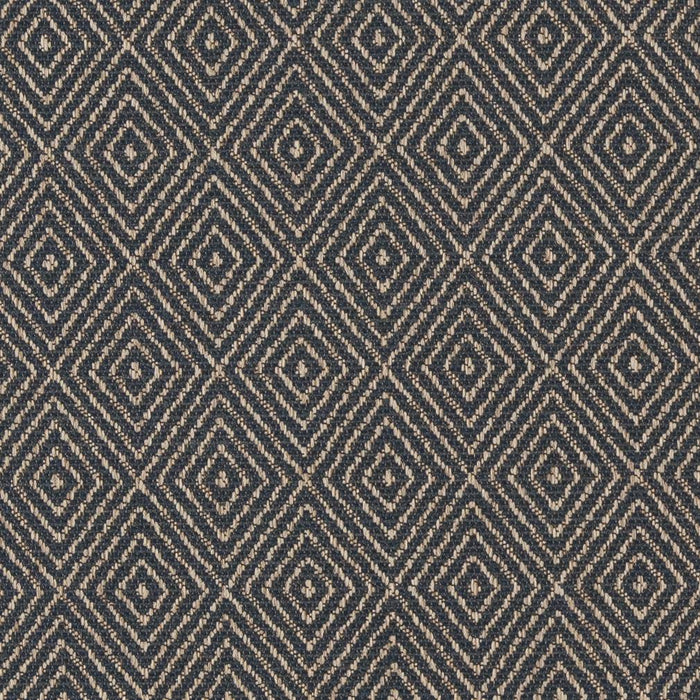 Charlotte Indigo Diamond Fabric D1242