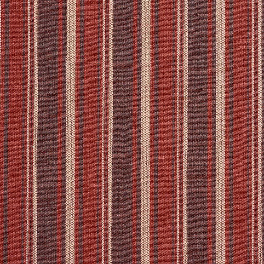 Charlotte Brick Stripe Fabric Sample D129