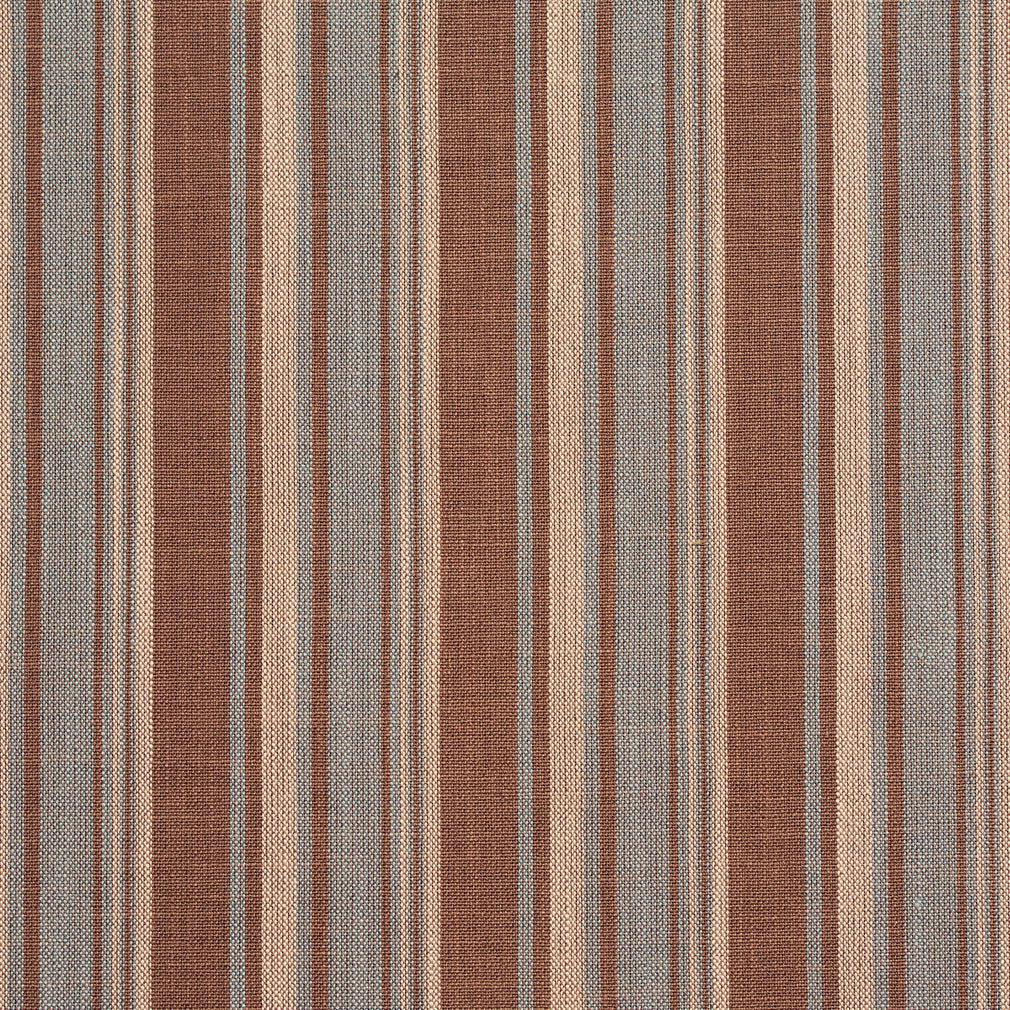 Charlotte Cornflower Stripe Fabric D132