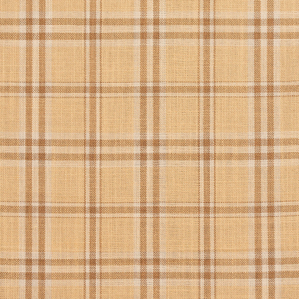 Charlotte Wheat Tartan Fabric D149