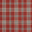 Charlotte Brick Tartan Fabric Sample D150