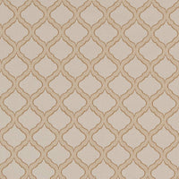 Charlotte Parchment Ogee Fabric D1535