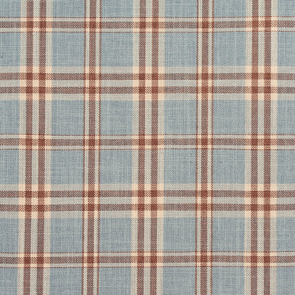 Charlotte Cornflower Tartan Fabric Sample D153
