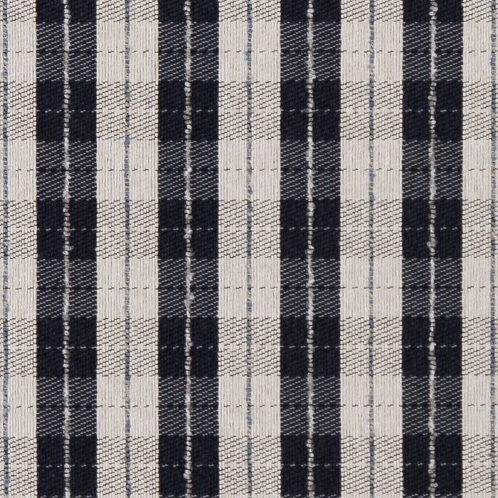 Charlotte Navy Plaid Fabric D1952