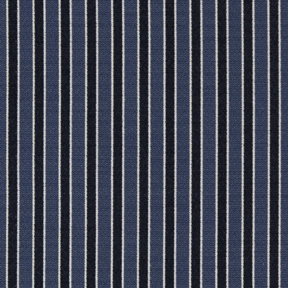 Charlotte Wedgewood Stripe Fabric D2134
