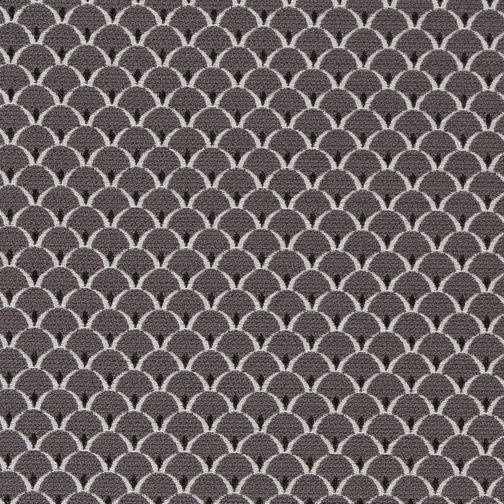 Charlotte Charcoal Scales Fabric Sample D2140
