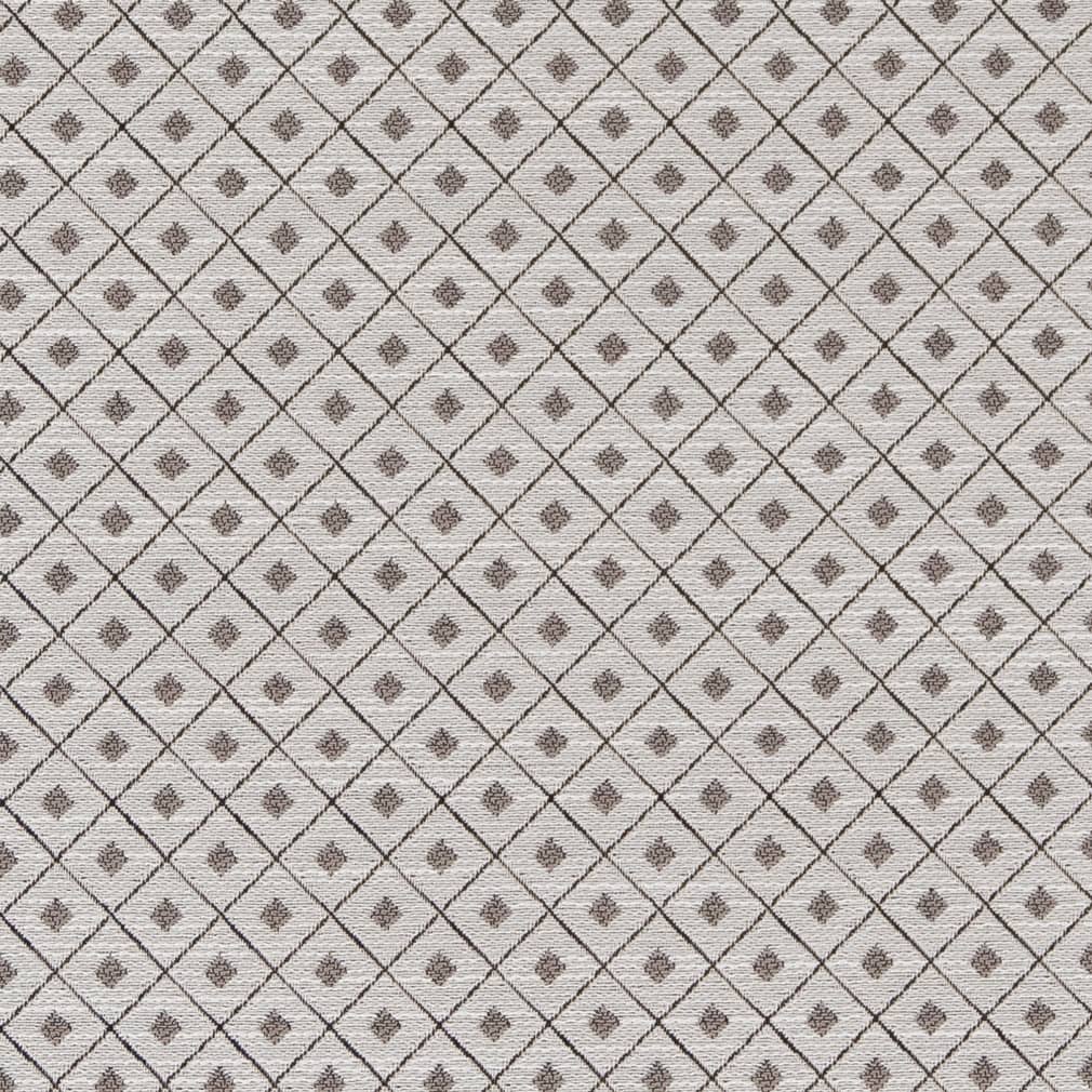 Charlotte Pewter Diamond Fabric Sample D2155