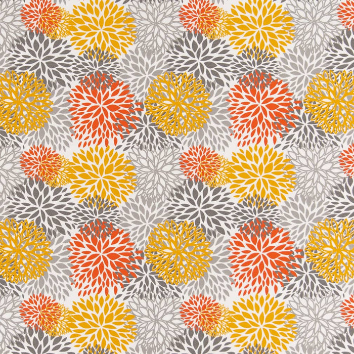 Charlotte Orange Fabric Sample D2461