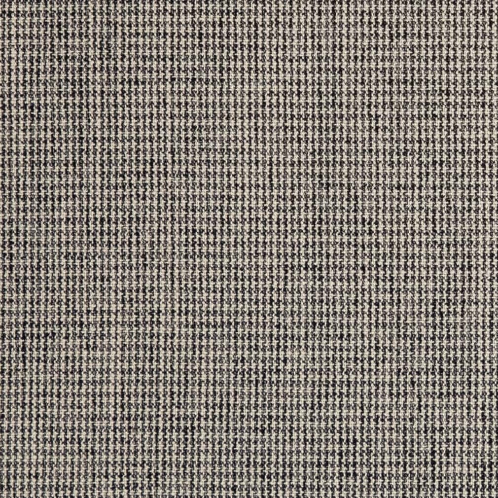 Charlotte Mini Check Coal Fabric Sample D2574